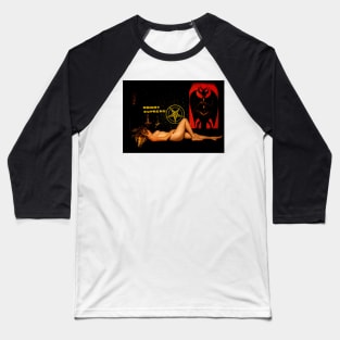 Satanic Supreme Baseball T-Shirt